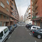 Calle Casañé en Palencia, donde tuvo lugar el suceso.