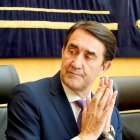 El consejero de Medio Ambiente, Vivienda y Ordenación del Territorio, Juan Carlos Suárez-Quiñones. ICAL
