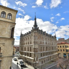 Edificio 'Casa Botines' de León, diseñado y construido por Gaudí