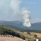 Incendio forestal en El Espinar