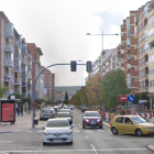 Imagen de archivo de la avenida Cardenal Cisneros de Palencia, donde tuvo lugar la detención de la pareja