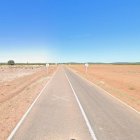 Carretera N-631, en Perilla de Castro (Zamora), donde ocurrió el accidente.