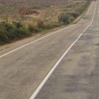 Punto en Villardeciervos en el que se produjo el accidente
