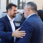 Luis Tudanca participa en Ponferrada en el acto institucional del Día del Bierzo