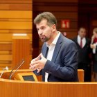 El portavoz del PSOE en las Cortes de Castilla y León, Luis Tudanca.