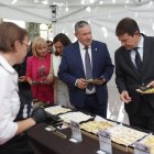 Alfonso Fernández Mañueco, Javier Faúndez, Leticia García, Francisco Guarido, entre otros, visitan la ‘Fromago Cheese Experience’ en Zamora.