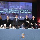 El presidente de la Junta de Castilla y León, Alfonso Fernández Mañueco, participa en la apertura del Curso Académico 2024-2025 de las universidades