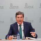 El consejero de Economía y Hacienda y portavoz de la Junta, Carlos Fernández Carriedo