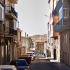 Calle Cardenal Cisneros de la capital abulense, lugar de la pelea.