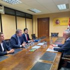 Reunión entre Empresa Familiar y el Delegado del Gobierno, Nicanor Sen.