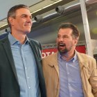 Luis Tudanca y Pedro Sánchez, en una imagen de archivo.