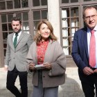 La presidenta de Paradores y exministra, Raquel Sánchez, visita el Parador de Zamora para informar sobre las inversiones previstas.