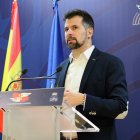 El portavoz del Grupo Parlamentario Socialista, Luis Tudanca.