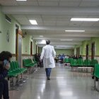 Una imagen de archivo de una sala de espera de un hospital