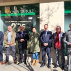 Caja Rural inaugura sus nuevas instalaciones en Astorga con la presencia de Cipriano García, Ángel Zorita, Narciso Prieto, Carolina López, José Luis Nieto, Juan José Alonso y Celestino Mielgo
