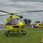 Evacuado en helicóptero a un motorista accidentado en Los Ángeles de San Rafael