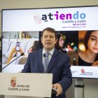 El presidente de la Junta de Castilla y León, Alfonso Fernández Mañueco, inaugura las instalaciones del Centro de Atención a Víctimas de Agresiones Sexuales ''Atiendo'' de Salamanca.