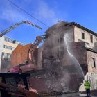 Imagen del palacete demolido