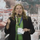 La alcaldesa de Burgos, Cristina Ayala, participa en la XXVII Intermunicipal del PP en Valladolid