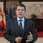 El presidente de la Junta de Castilla y León, Alfonso Fernández Mañueco.