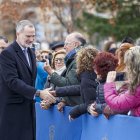 El Rey visita Segovia en la inauguración de las Jornadas que conmemoran el 550 aniversario de la proclamación de Isabel La Católica como Reina de Castilla, ICAL