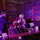 Vaelo-Asociación para el Desarrollo Rural instala La Villa de la Navidad en Paredes de Vava (Palencia) mientras Papa Noel y sus ayudantes clasifican las cartas y preparan los regalos