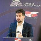 Luis Tudanca, secretario general del PSOECyL y portavoz del Grupo Parlamentario Socialista.