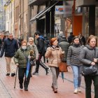 Calle comercial de Valladolid.