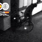 Imagen del ladrón de bicis en Burgos