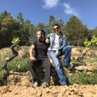 Pablo Arranz posa con su pareja y compañera Andrea Sanz.
