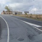 Carretera CL-605 a la altura de Montuenga.