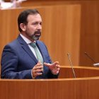 Javier Teira durante una intervención en las Cortes. ICAL