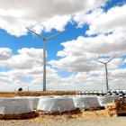 Instalación de aerogeneradores en el municipio vallisoletano de Castromonte. J. M. LOSTAU