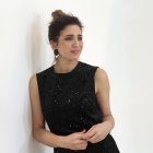 La actriz Segoviana, Lucía Jiménez, nominada a los premios Goya,en la sección de Mejor cortometraje de ficción. 'El Trono'