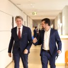 Carlos Martínez Mínguez y Luis Tudanca.