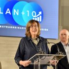 La presidenta de la Diputación de Palencia, Ángeles Armisén, presenta el Plan + 10