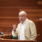 El procurador Francisco Igea, durante el pleno.