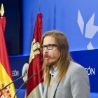 El portavoz de Podemos en las Cortes, Pablo Fernández, en una imagen de archivo.