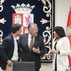 Diego Moreno, Carlos Pollán y Ana Sánchez.