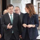 El presidente de la Junta de Castilla y León, Alfonso Fernández Mañueco, presenta las nuevas medidas en materia de protección de la salud de la mujer en Castilla y León.