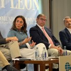La consejera de Agricultura, Ganadería y Desarrollo Rural, María González Corral, en el Club de Prensa de El Mundo de Castilla y León