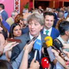 Carlos Martínez Mínguez a la salida de la gala.