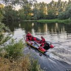 Busqueda de una persona en el Río Águeda en Ciudad Rodrigo (Salamanca).