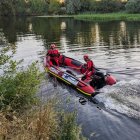 Busqueda de una persona en el Río Águeda en Ciudad Rodrigo (Salamanca).