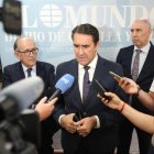 Juan Carlos Suárez-Quiñones, antes de participar en el Club de Prensa de El Mundo de Castilla y León