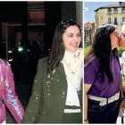Ana y Gema el día de su boda hace 20 años y en la actualidad.