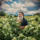 El viticultor berciano Raúl Pérez.