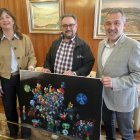 José de León dona a la Universidad leonesa una obra de la serie ‘Las mil y una noches’