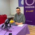 El coordinador de Podemos en Castilla y León, Miguel Ángel Llamas.