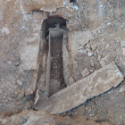 Localizan una tumba romana en Astorga (León).